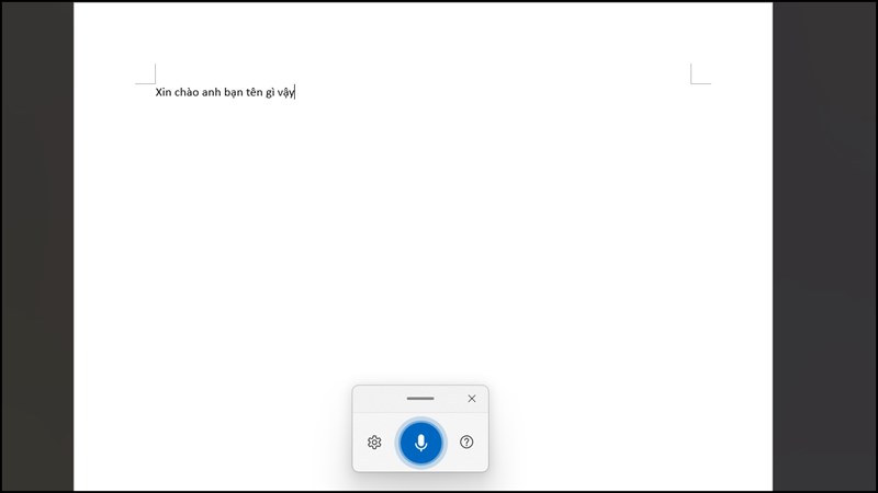 Chuyển Giọng Nói Thành Văn Bản Bằng Microsoft Word Trên Máy Tính